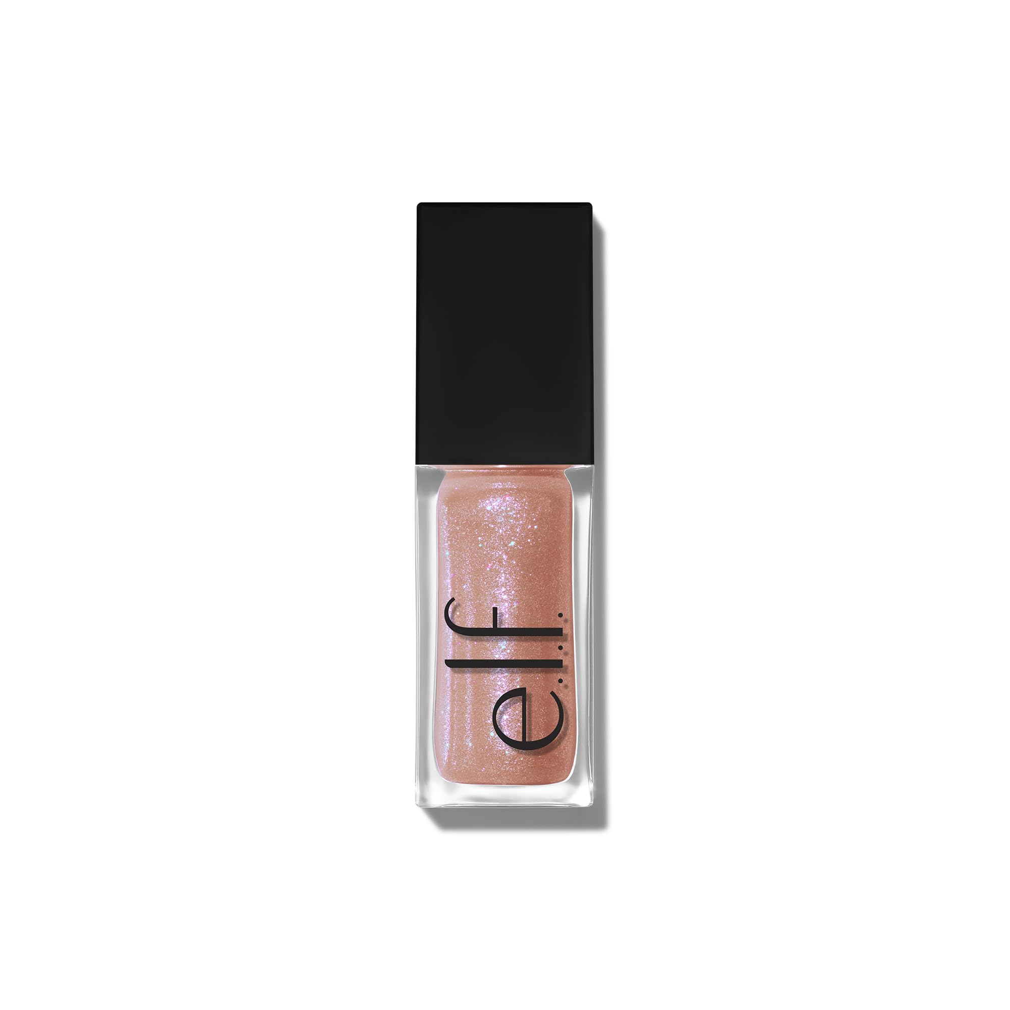 e.l.f. Glow Reviver Lip Oil, Nourishing and Hydrating with High-Shine Glimmer Finish & Sheer Wash of colour, Minty Scent, Non-Sticky, Vegan & Cruelty-free, Candy Coded