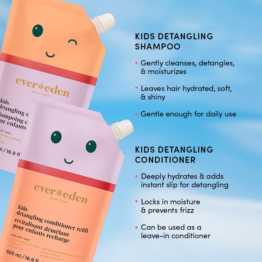 Evereden Kids Conditioner Detangler, 6.7 fl oz. | Children's Haircare | Non-toxic Conditioning for Silky Smooth Hair Halalzen