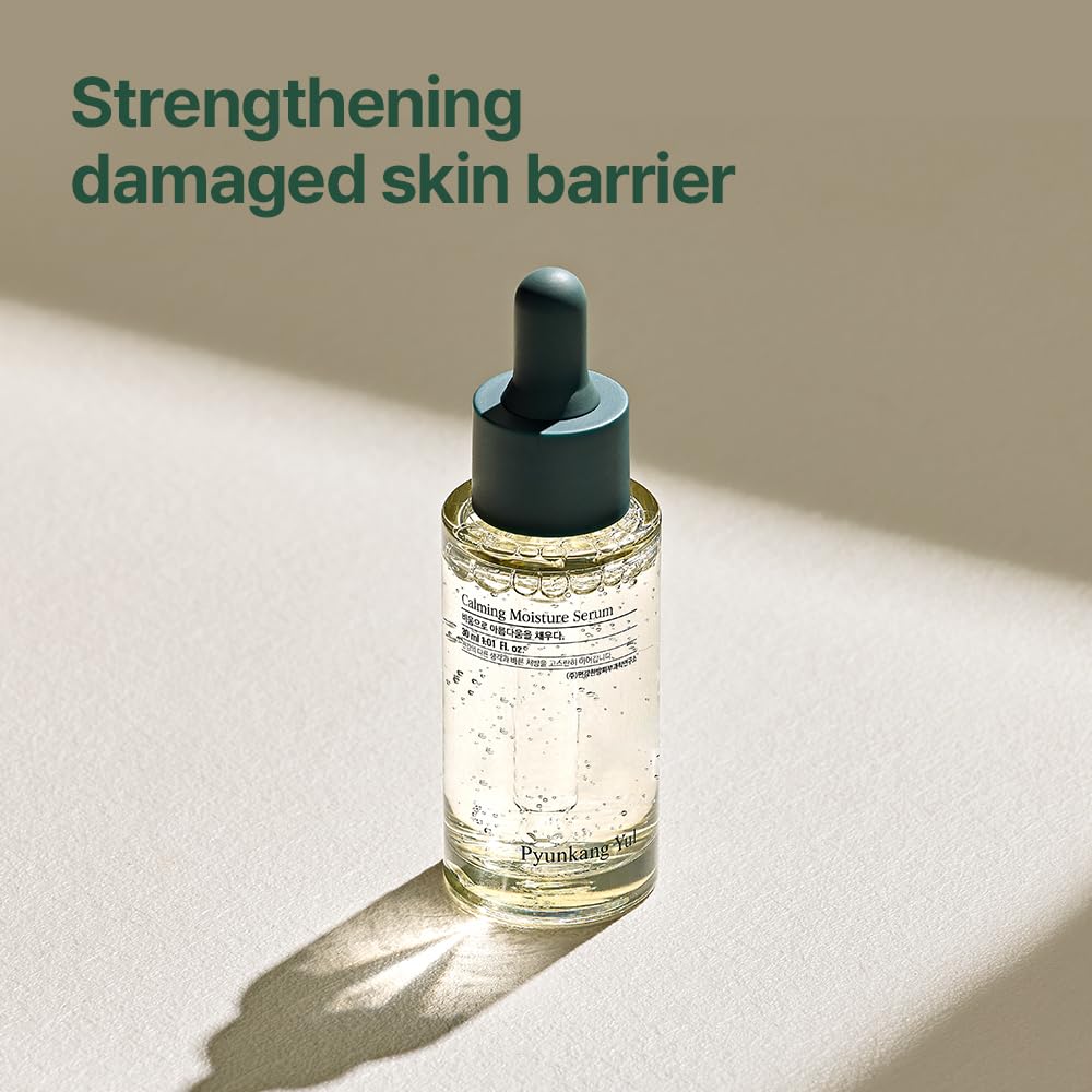 Pyunkang Yul PKY Moisture Ampoule - Hydrates & Soothes Oily, Sensitive Skin, 90% Barberry Root Extract, 6 Essential Ingredients, Korean skincare. (3.4 Fl. Oz, 100ml)