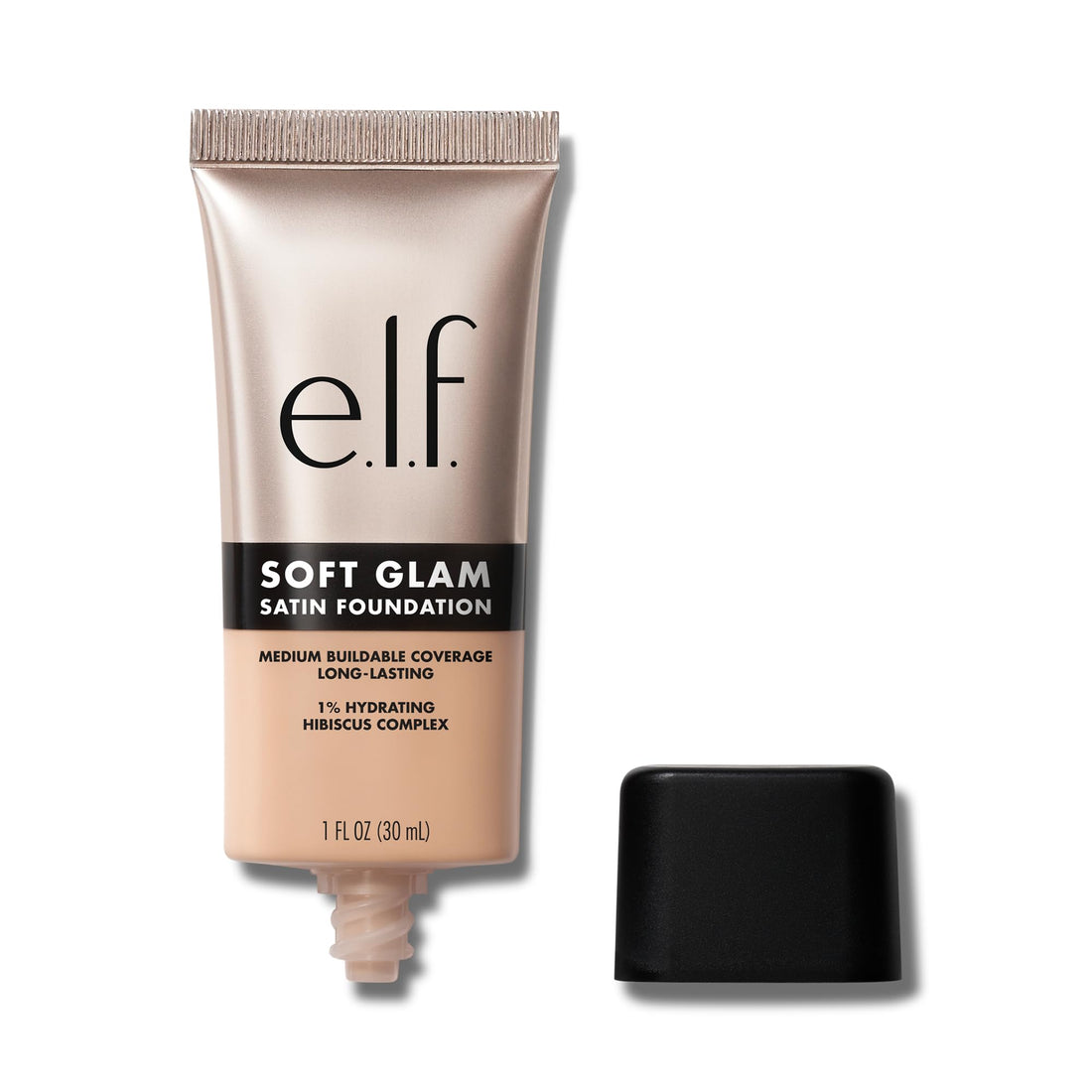 e.l.f. Soft Glam Foundation, Medium Coverage, Long-Lasting & Buildable Foundation For A Smooth, Satin Finish, Vegan & Cruelty-Free, 25 Light Neutral Halalzen