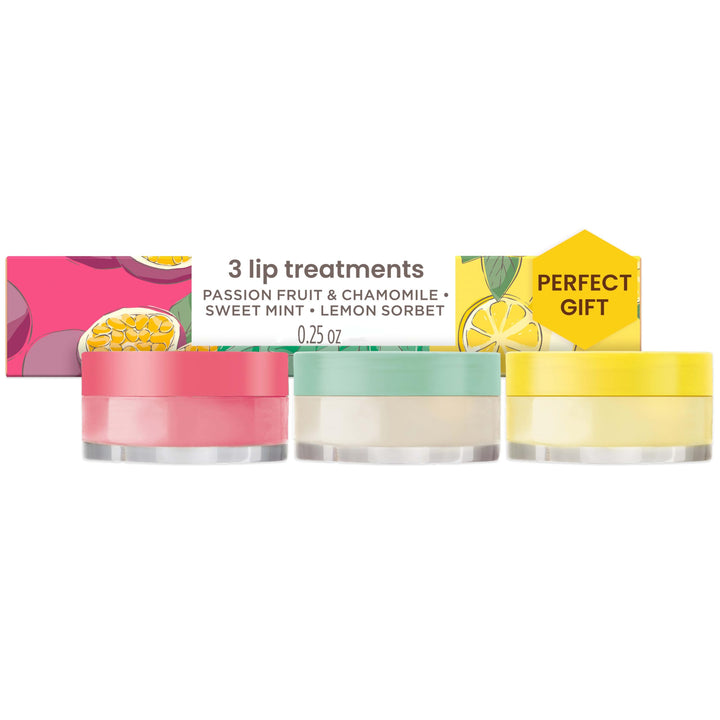 Burt's Bees Overnight Lip Sleeping Mask, 0.25 oz - Moisturizing, Hydrating, Exfoliating, Reduces Fine Lines, Ceramide Infused, Passionfruit Scent Halalzen