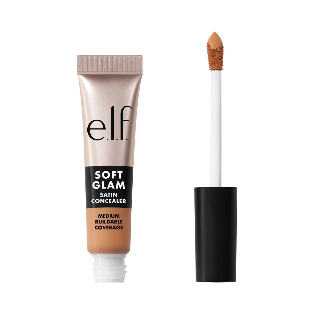 e.l.f. Soft Glam Satin Concealer, Medium Coverage for Blemishes & Under-Eye, Crease-Resistant, Long-Lasting, Vegan & Cruelty-Free, 13 Fair Neutral Halalzen