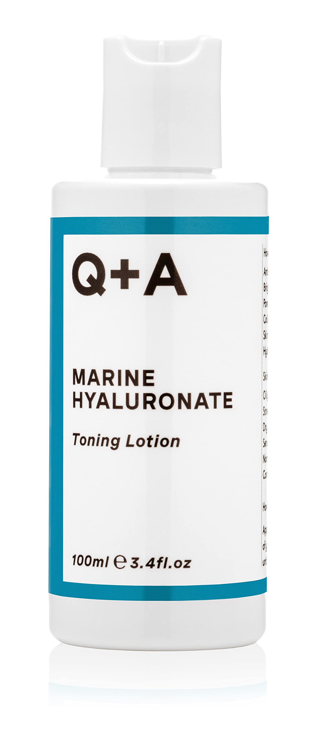 Q+A Niacinamide Daily Toner for Face (100ml), Pore Refining and Hydrating Face Toner with Hyaluronic Acid and Aloe Vera, Fragrance Free Skincare, Helps Calm Redness and Blemishes