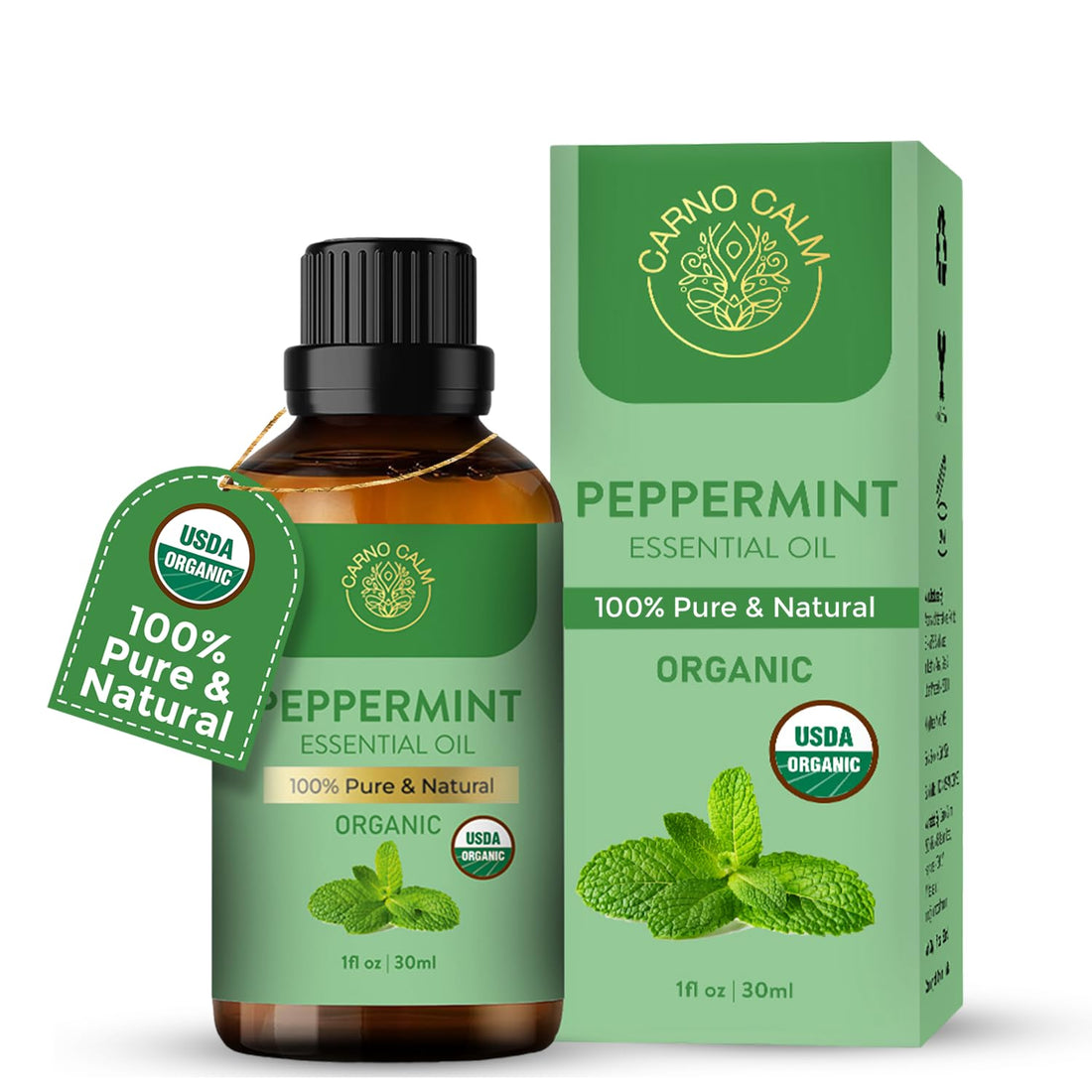 Tea Tree Essential Oil 30ml - 100% Pure & Natural Tea Tree Oil | for Nail Fungus, Hair, Face, Skin & Nails, for Aromatherapy & Diffuser | 1fl oz