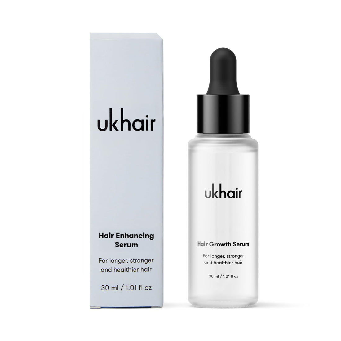 UKLASH Enhancing Hair Serum for Men and Women, Promotes Thickness in Thinning Hair & Hair Loss, Clinically Tested, Lightweight & Fast-Absorbing