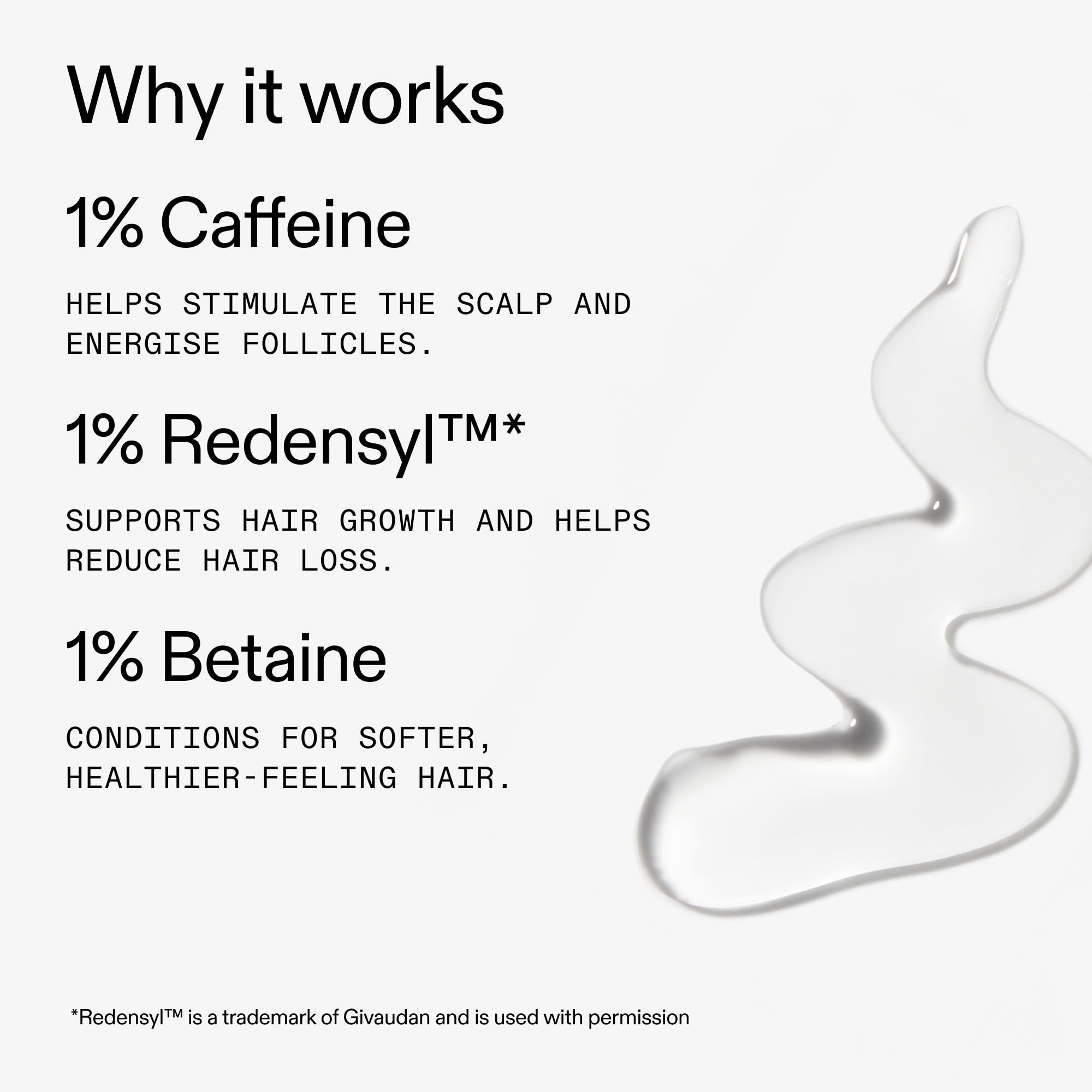 The INKEY List 1% Caffeine Stimulating Scalp Hair Loss Reduction Serum Overnight Treatment 150ml