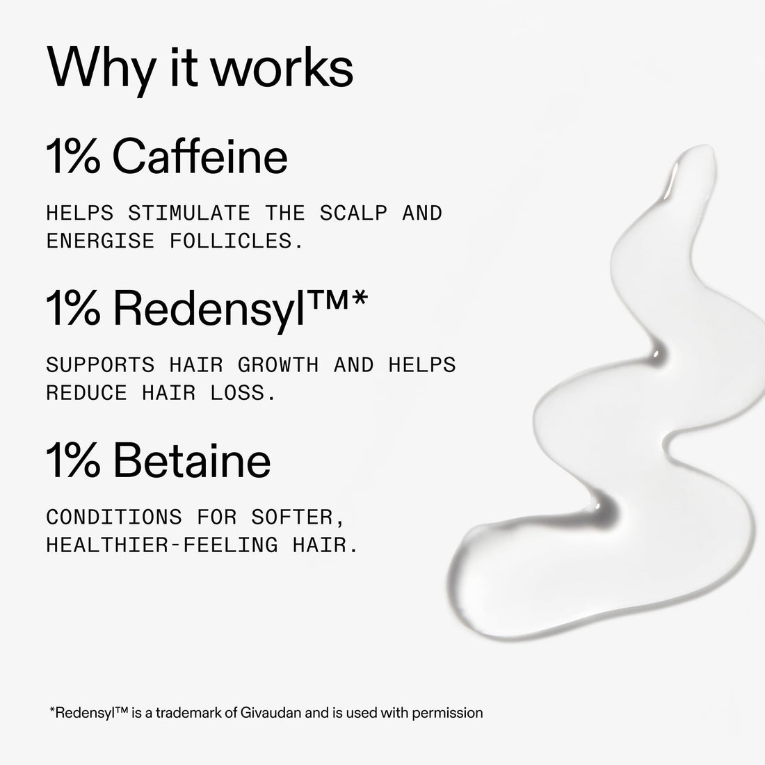 The INKEY List 1% Caffeine Stimulating Scalp Hair Loss Reduction Serum Overnight Treatment 150ml