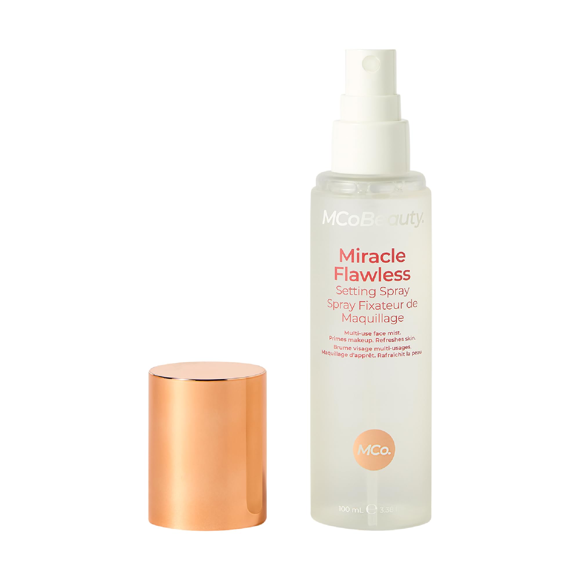 MCoBeauty - Miracle Flawless Setting Spray - Hydrating Multi-Use Mist with Aloe Vera and Glycerin - Primes, Sets and Refreshes Makeup - Setting Spray Makeup - 100ml Halalzen