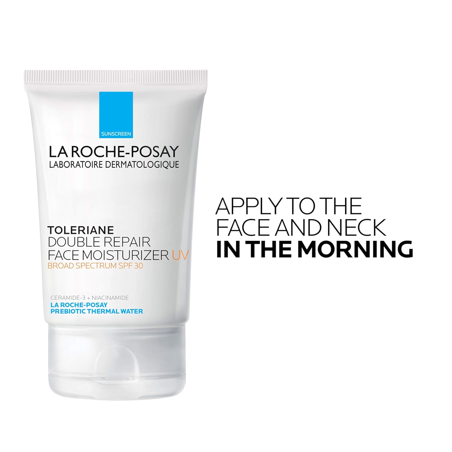 La Roche-Posay Toleriane Double Repair UV SPF Moisturizer for Face, Daily Facial Moisturizer with Sunscreen SPF 30, Niacinamide and Glycerin, Oil Free, Moisturizing Sun Protection Halalzen