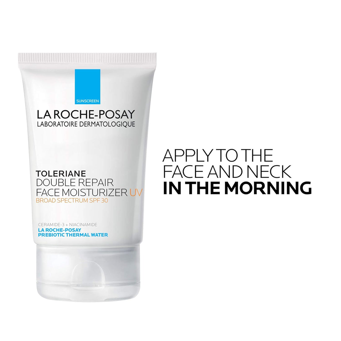 La Roche-Posay Toleriane Double Repair UV SPF Moisturizer for Face, Daily Facial Moisturizer with Sunscreen SPF 30, Niacinamide and Glycerin, Oil Free, Moisturizing Sun Protection Halalzen