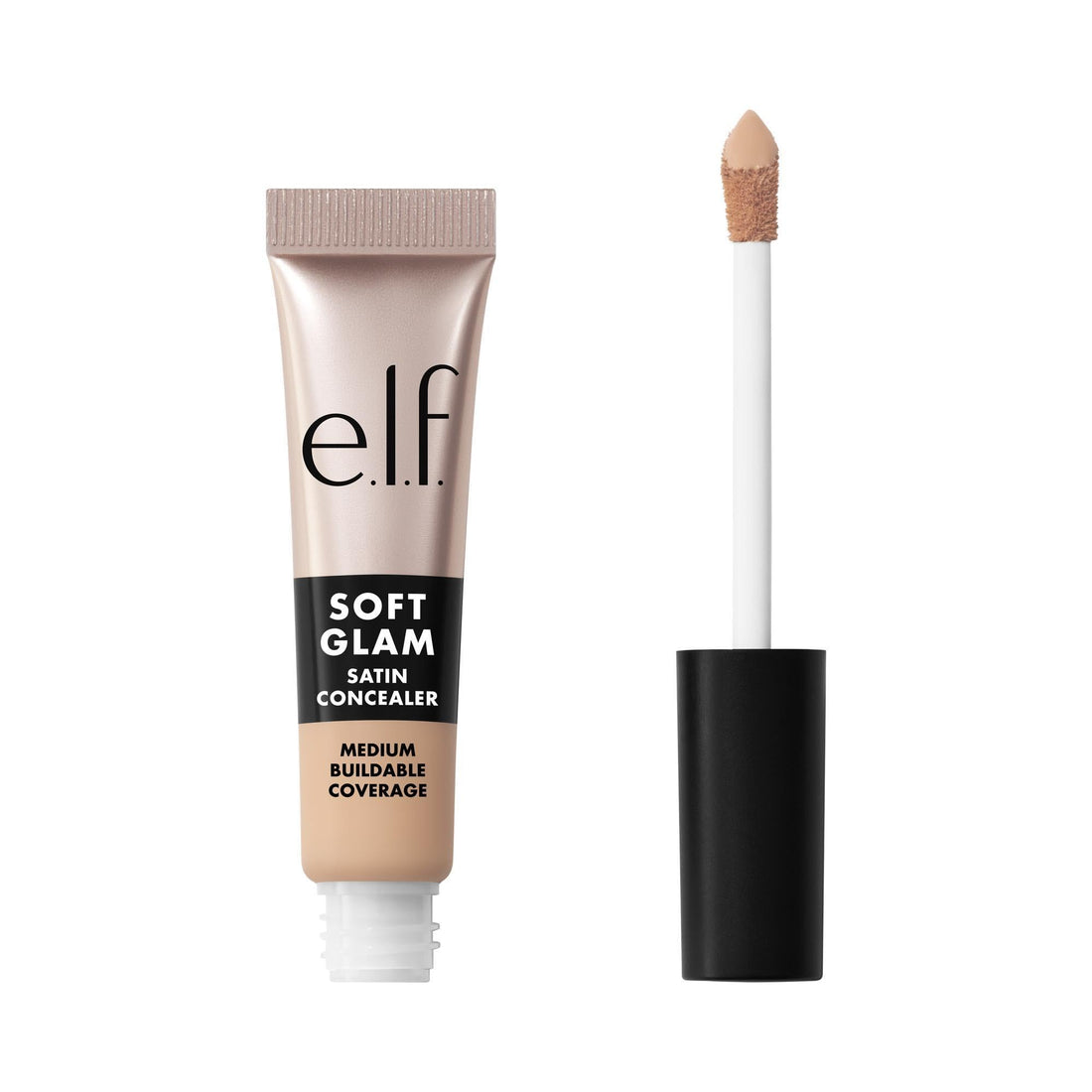 e.l.f. Soft Glam Satin Concealer, Medium Coverage for Blemishes & Under-Eye, Crease-Resistant, Long-Lasting, Vegan & Cruelty-Free, 13 Fair Neutral Halalzen