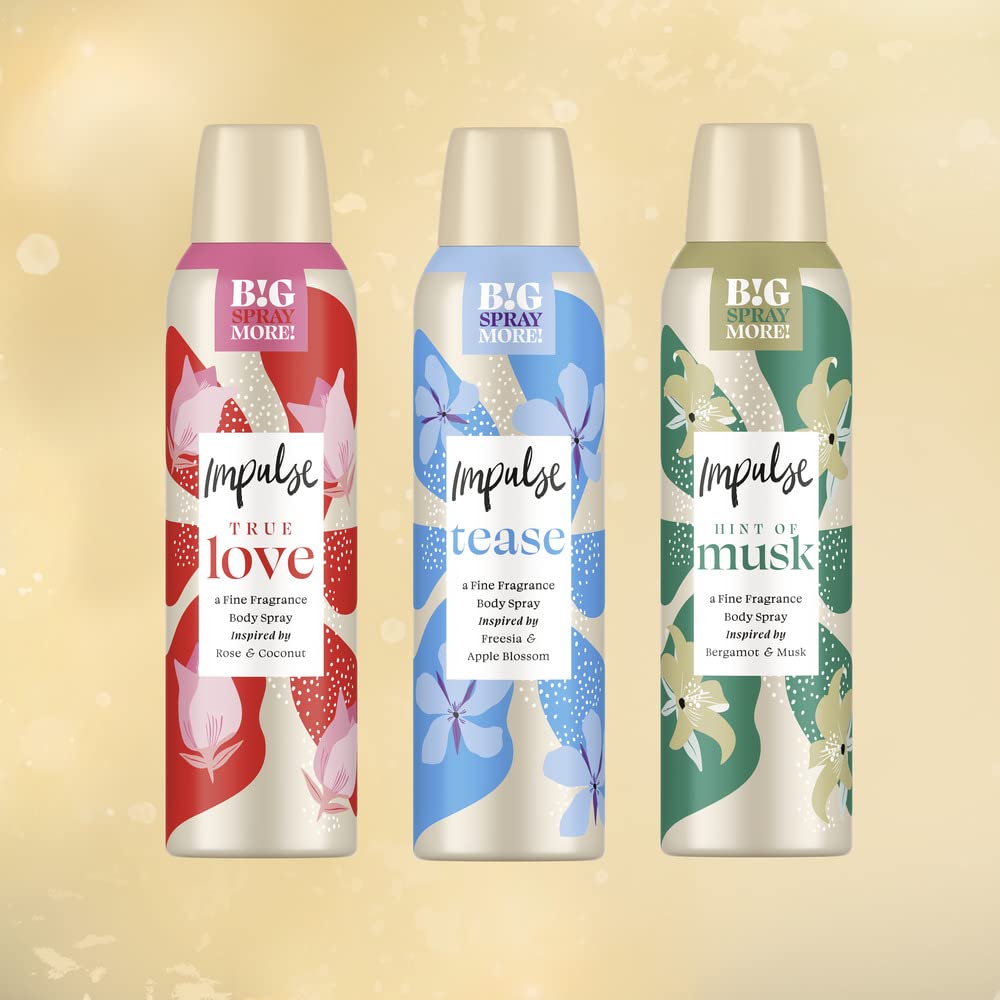 Impulse Hint Of Musk Body Spray Deodorant 150 ml Halalzen