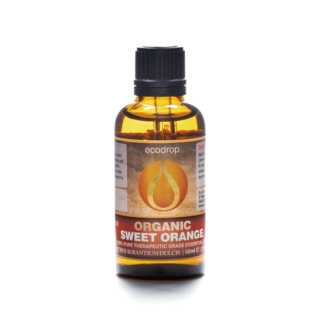 Ecodrop Tea Tree Essential Oil, 10 ml | 100% Pure Organic Steam-Distilled | Melaleuca Alternifolia | Aromatherapy, Diffuser, Massage, Bath, Soap & Candle Making | Australian Fresh Aroma