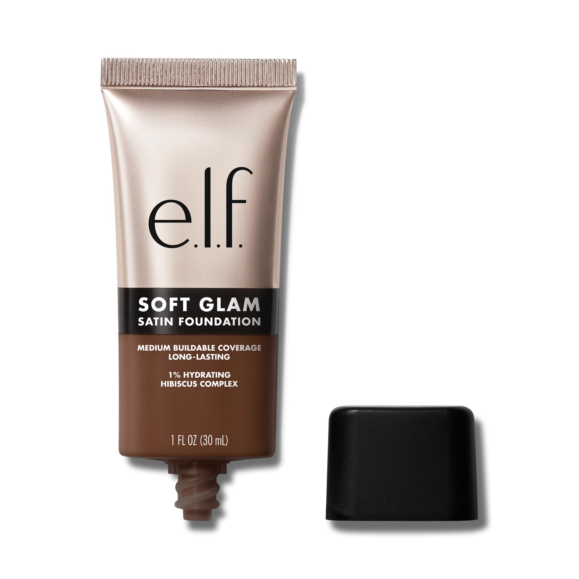 e.l.f. Soft Glam Foundation, Medium Coverage, Long-Lasting & Buildable Foundation For A Smooth, Satin Finish, Vegan & Cruelty-Free, 25 Light Neutral Halalzen