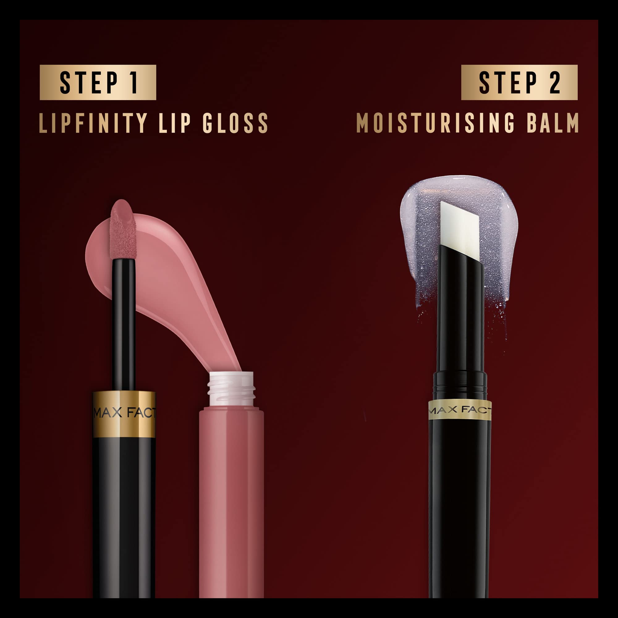 Max Factor Lipfinity Long-Lasting Two Step Lipstick - 016 Glowing Pink, 4.2g Halalzen