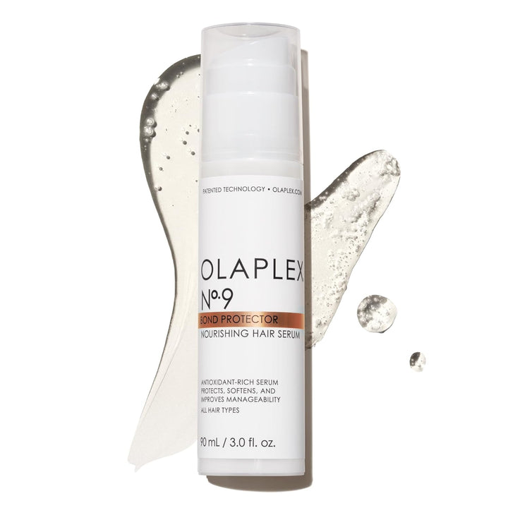 Olaplex Nº. 9 Bond Protector: Nourishing Hair Serum & Heat Protectant | Softens, Nourishes & Reduces Tangle & Static | For Coily, Curly, Straight, and Wavy, 90 mL / 3.0 Fl Oz Halalzen