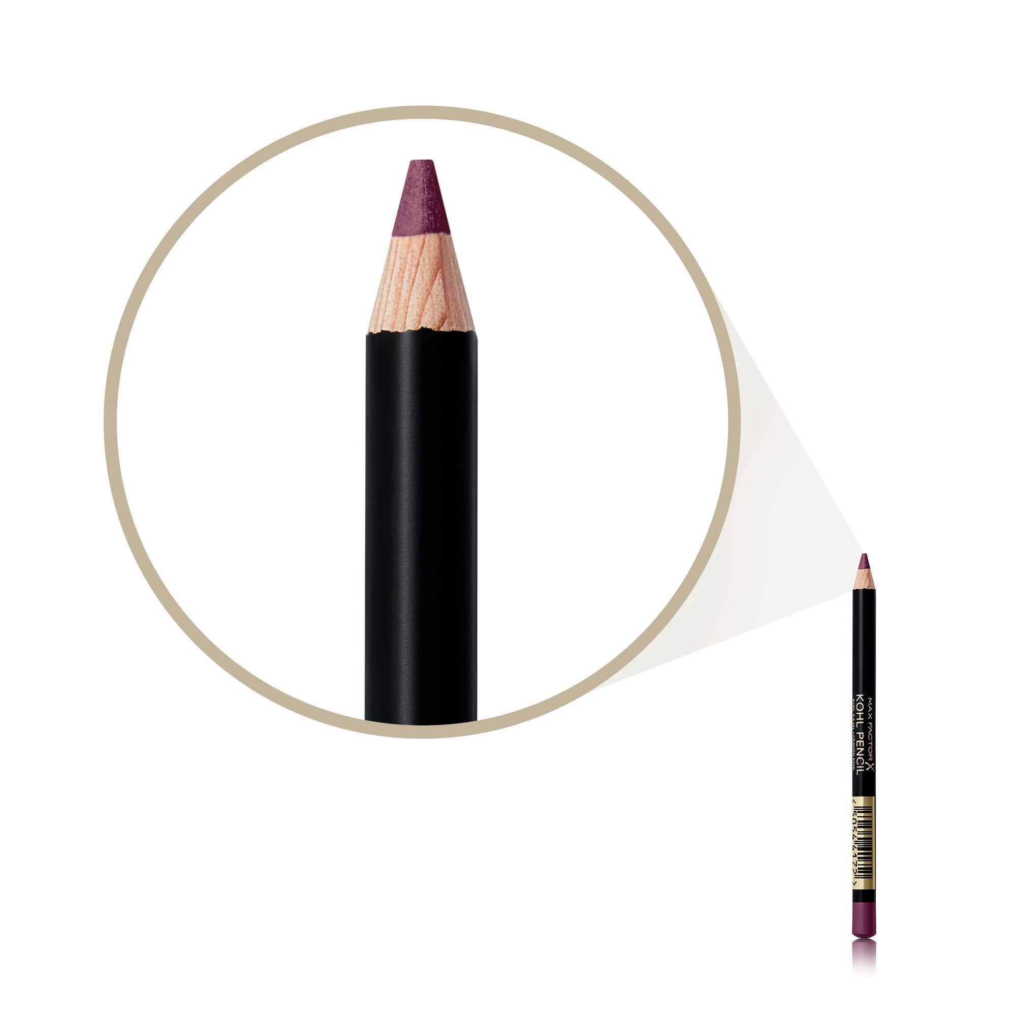 Max Factor Kohl Pencil Eyeliner, 20 Black, Easy to Blend Formula, Perfect for Smokey Eyes Make-up, 4 g Halalzen