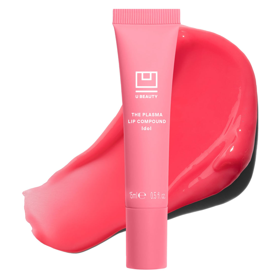 U Beauty The PLASMA Lip Compound - Anti-Wrinkle & Anti-Aging Treatment - Clear Plumping Lip Gloss with Hyaluronic Acid for Deep Hydration - Salicylic Acid, Vitamin E, & Peptides Contour Lips, 15 mL Halalzen