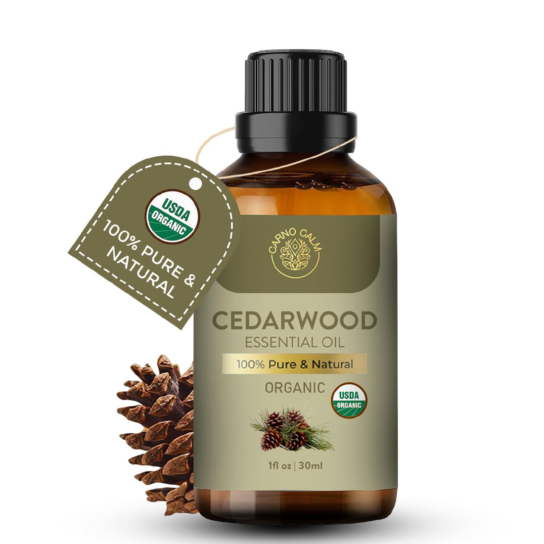 Tea Tree Essential Oil 30ml - 100% Pure & Natural Tea Tree Oil | for Nail Fungus, Hair, Face, Skin & Nails, for Aromatherapy & Diffuser | 1fl oz