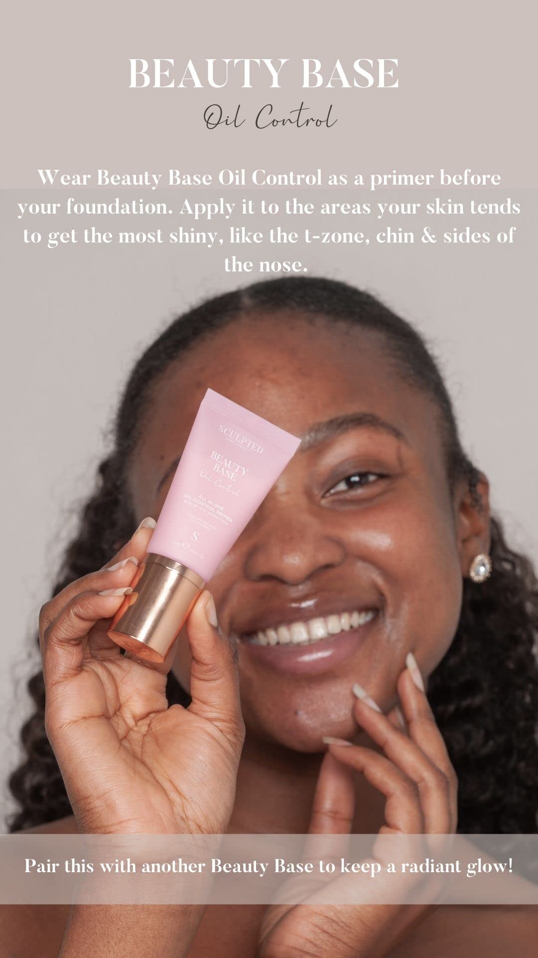 Beauty Base Protect SPF 50 Primer from Sculpted by Aimee (Protect) – 50ml All in One Moisturising Primer that Protects from UVA and UVB, Perfecting your Skin Halalzen
