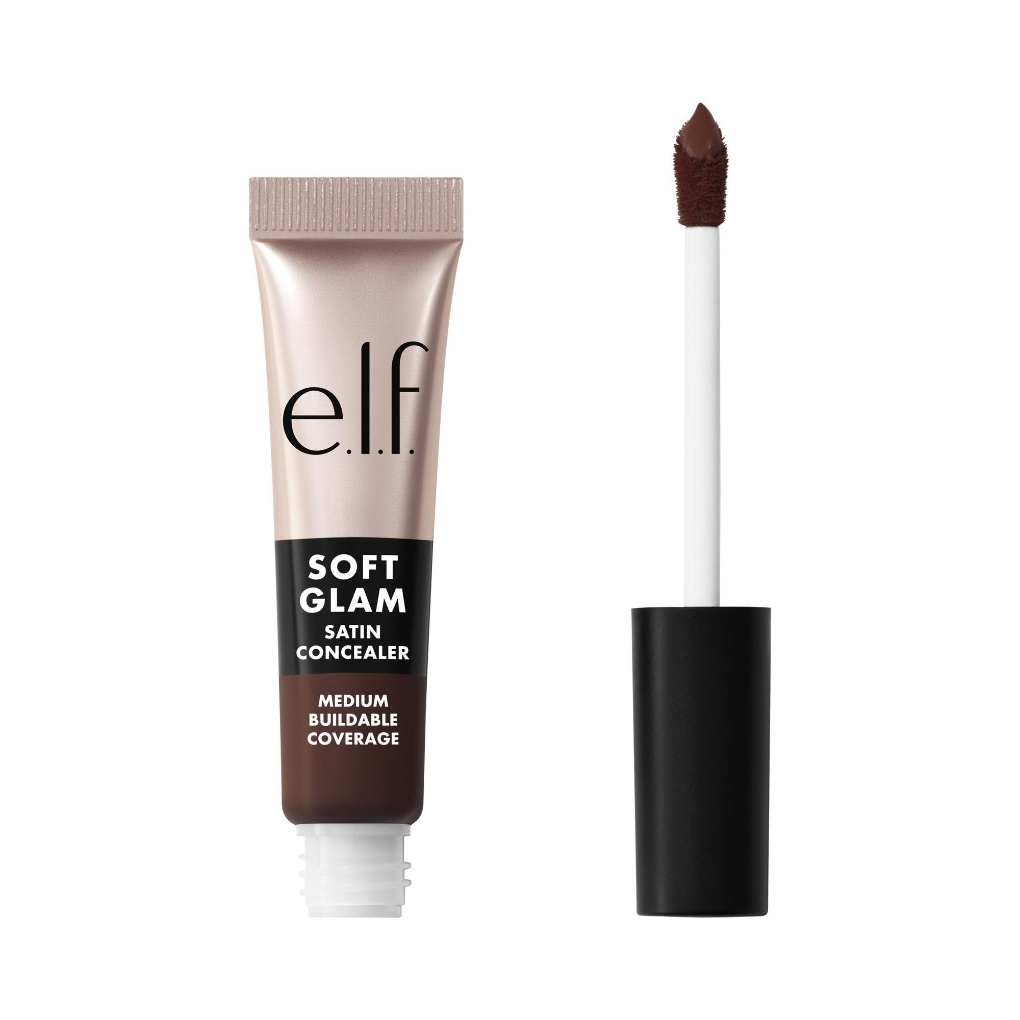 e.l.f. Soft Glam Satin Concealer, Medium Coverage for Blemishes & Under-Eye, Crease-Resistant, Long-Lasting, Vegan & Cruelty-Free, 13 Fair Neutral Halalzen