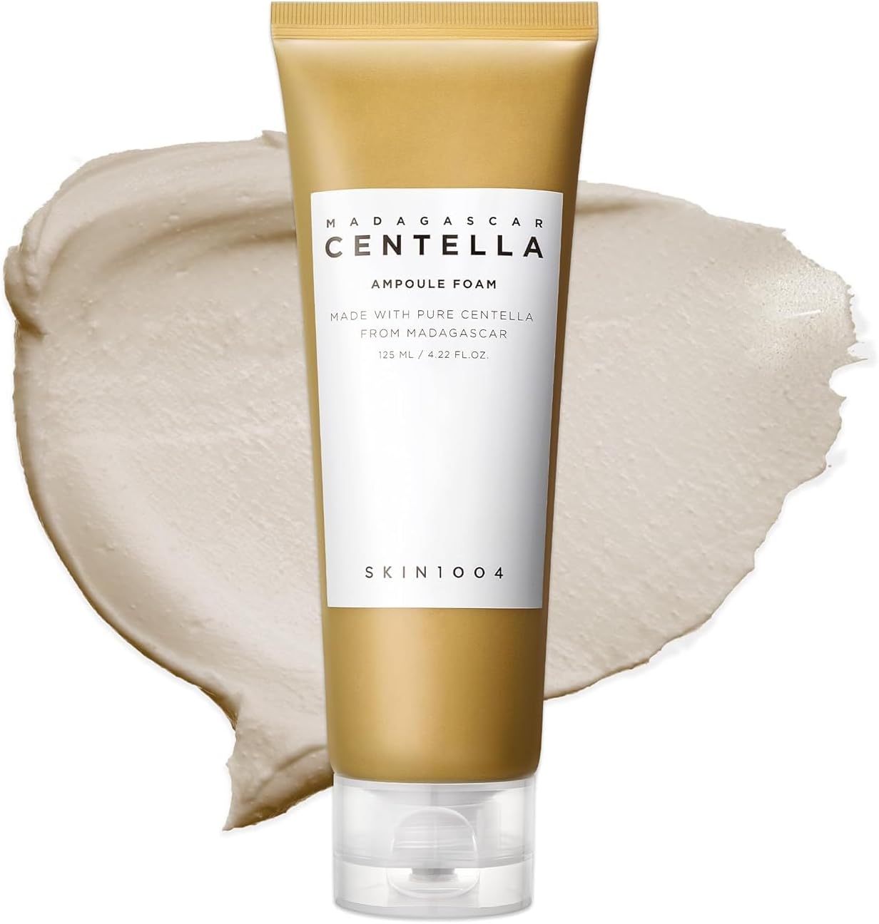 Skin1004 Madagascar Centella Ampoule Foam 125ml Foam Cleanser, K-Beauty