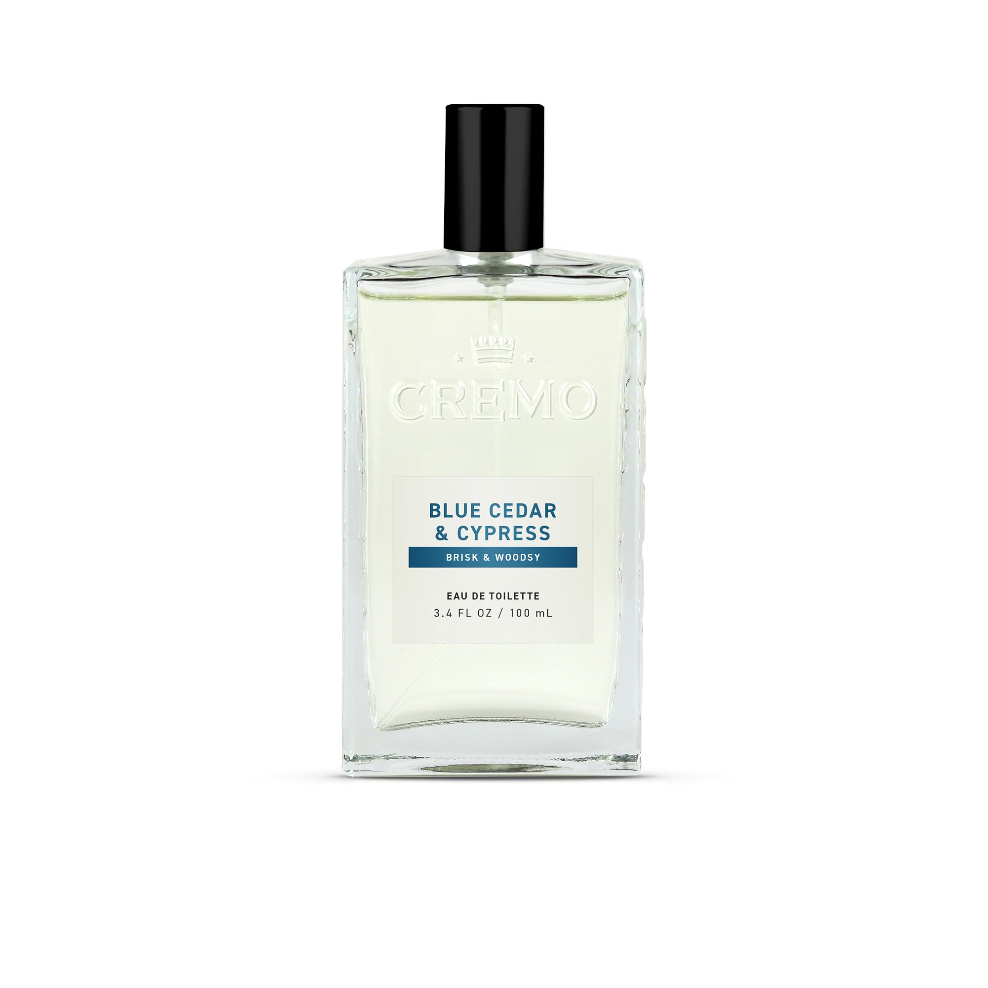 Cremo Cologne Homme - Eau de Cologne en Spray Épices et Vanille Noire pour Homme, Une Explosion d'Épices Vibrantes, de Bois Foncés et de Vanille Noire, Parfums Homme Signature Multi-Couches, 100 ml