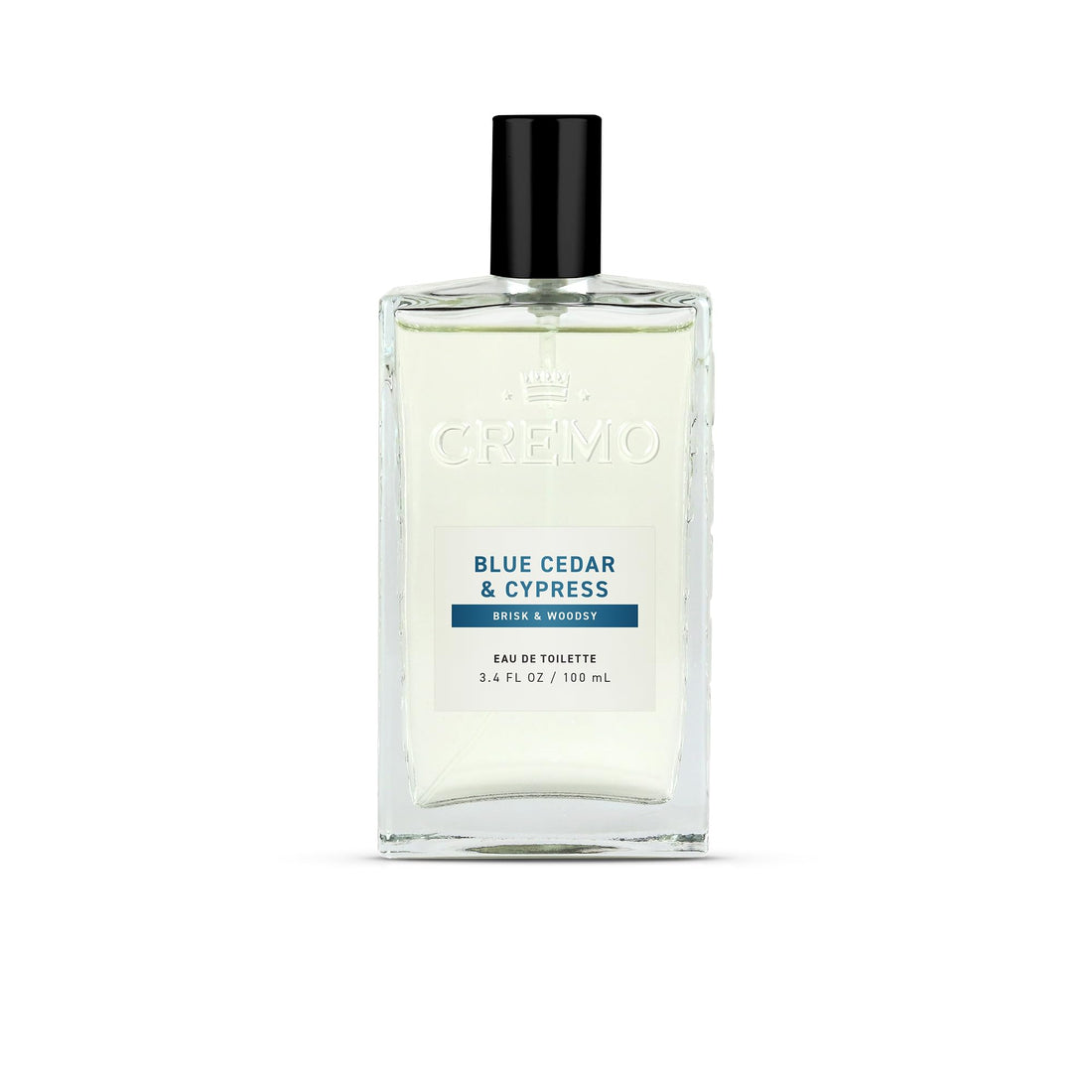 Cremo Cologne Homme - Eau de Cologne en Spray Épices et Vanille Noire pour Homme, Une Explosion d'Épices Vibrantes, de Bois Foncés et de Vanille Noire, Parfums Homme Signature Multi-Couches, 100 ml