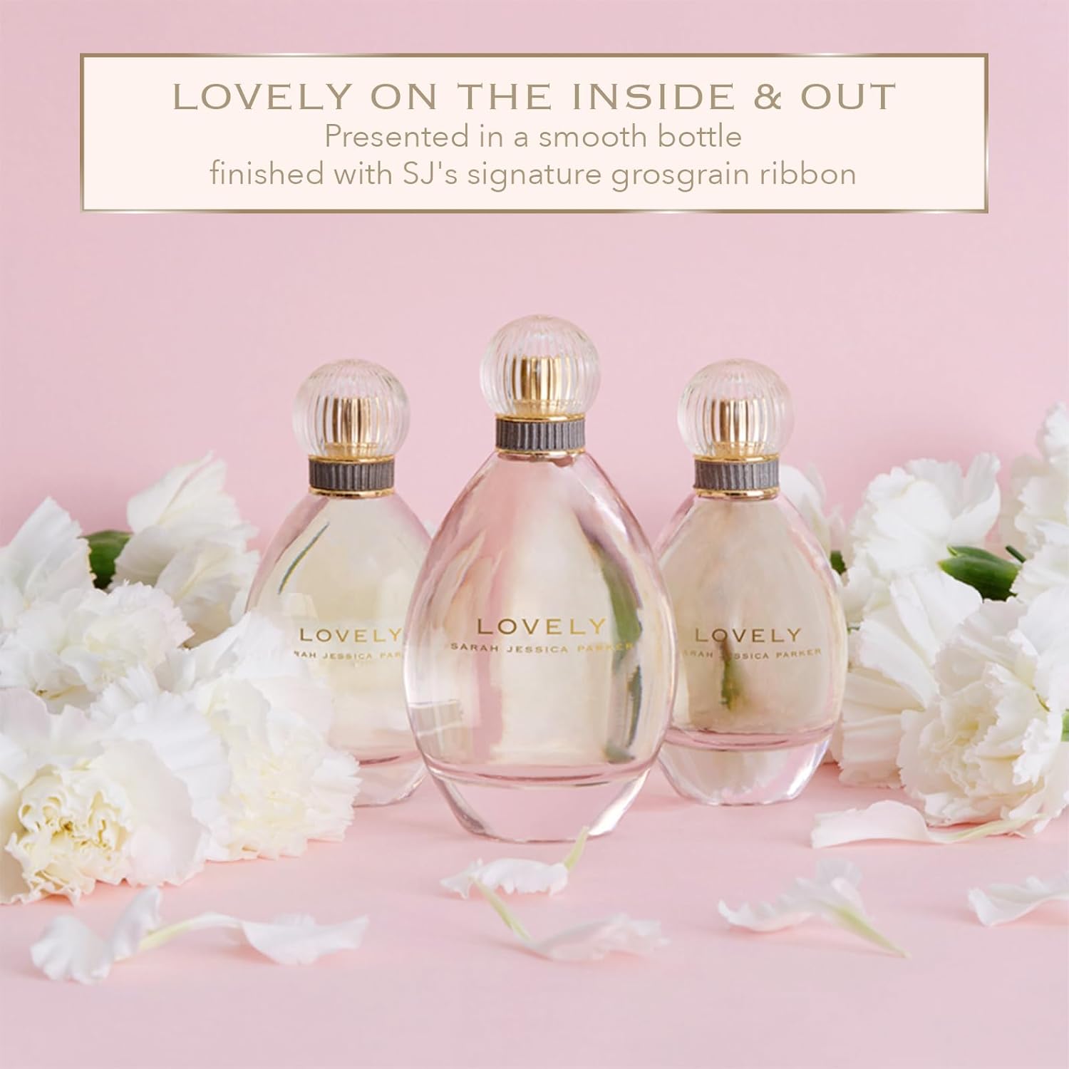 Lovely by SJP Eau de Parfum 200ml – Sarah Jessica Parker Perfume for Women, Floral Woody Musk Ladies Fragrance Spray, Long Lasting Womens Perfume Halalzen