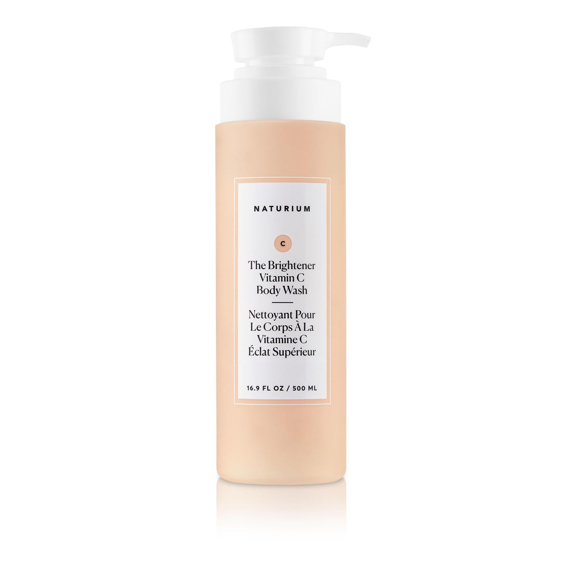 Naturium The Smoother Glycolic Acid Exfoliating Body Wash, Soft & Smoothing Cleanser | 16.9 FL OZ / 500 ML