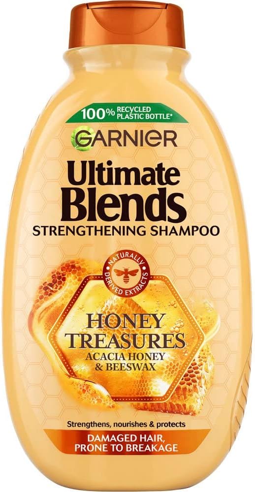 Garnier Ultimate Blends Honey Treasures Shampoo, 400ml Halalzen