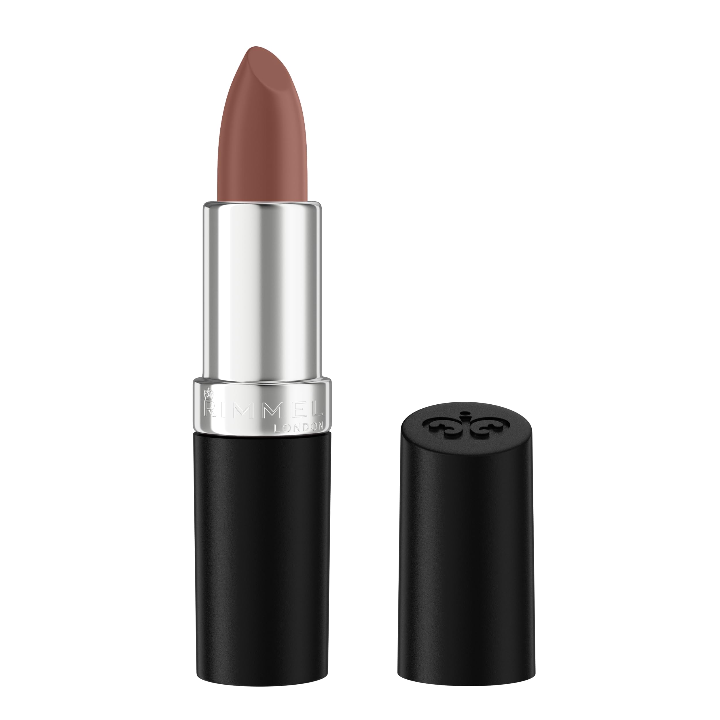 Rimmel Lasting Finish Lipstick 206 Pink-Key-Promise, Creamy Satin Finish, Long Lasting 8 HR Wear, Comfortable Formula, Rich Pigment Halalzen