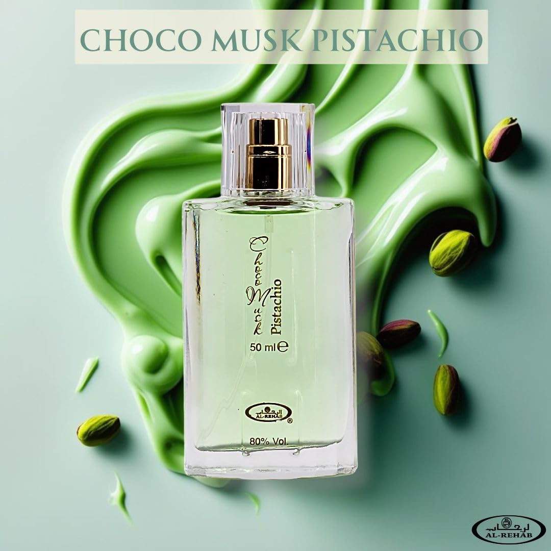 Al-Rehab Choco Musk Eau de Parfum Spray für Damen, 1,65 oz/50 ml