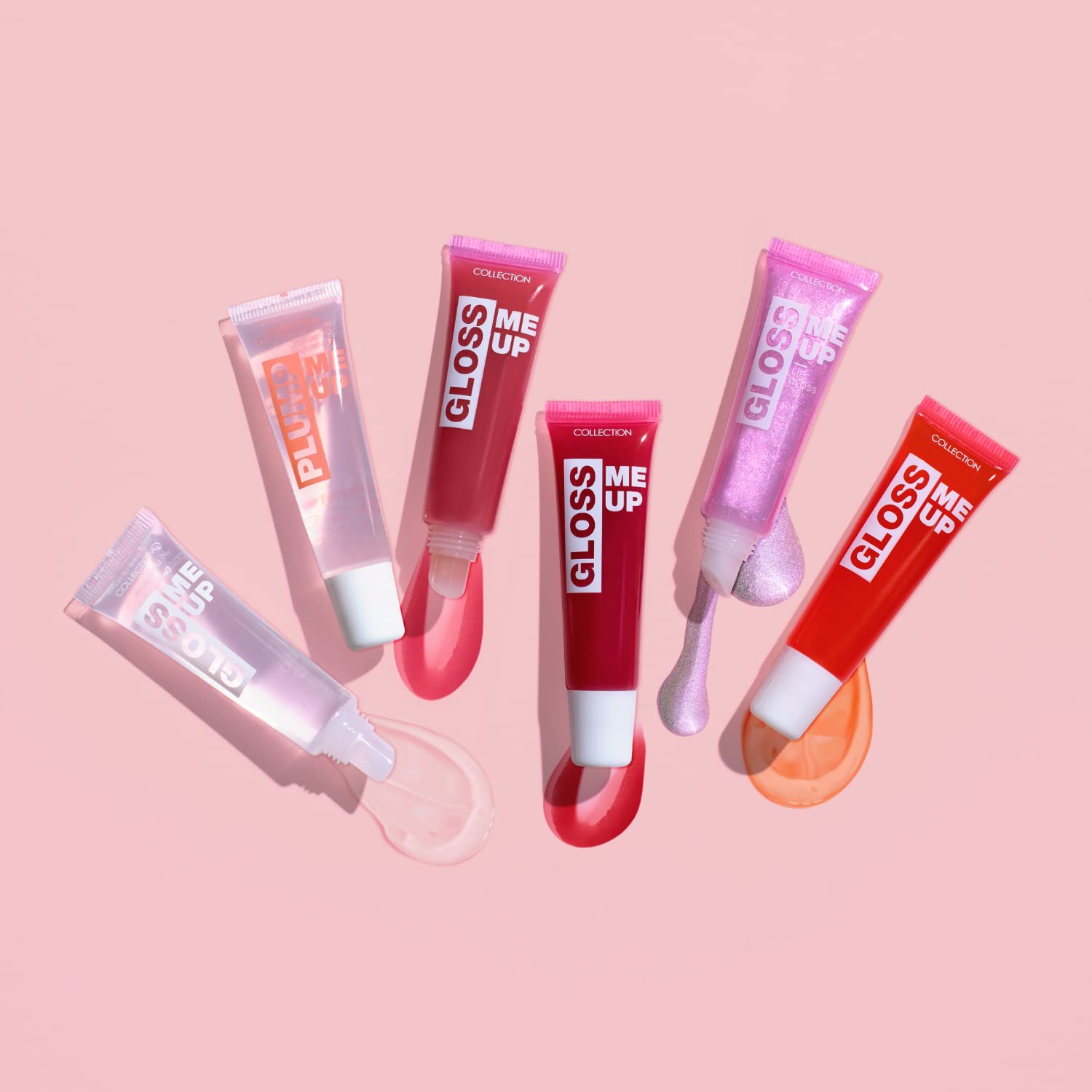 Collection Cosmetics Plumping, High-Shine, Non-Sticky, Plump Me Up Scented Lip Gloss, 10ml, Clear, Peppermint Halalzen