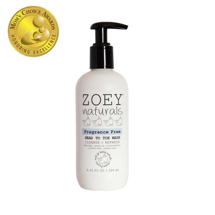 Zoey Naturals - Soothing Lavender Wash & Shampoo - Toddlers & Kids - With Tear-free, Paraben-Free, All Natural Ingredients for Sensitive Skin- 17 Oz Halalzen
