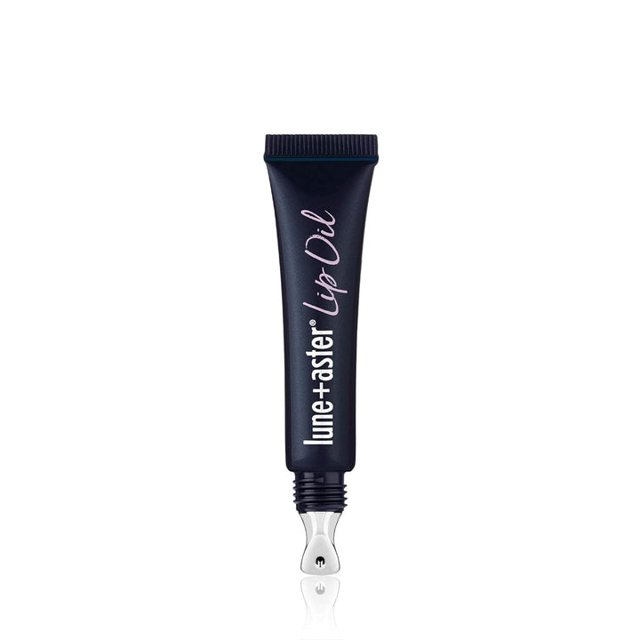 Lune+Aster Powerlips Lip Oil | Non-Tinted Lip Oil Adds Shine And Deep Hydration - Clear Halalzen