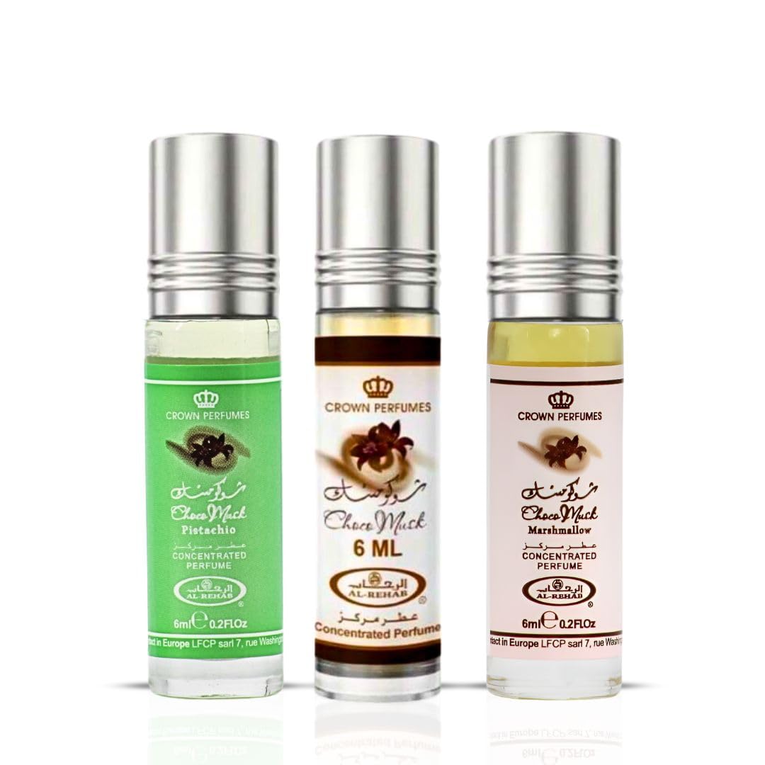 Al-Rehab Choco Musk Eau de Parfum Spray für Damen, 1,65 oz/50 ml