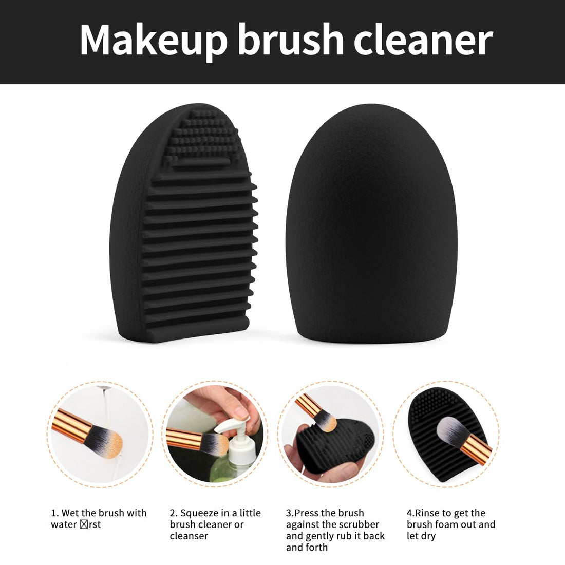 MAANGE Makeup Brushes, 51 Pcs Makeup Tool Set Multi-functional Makeup Brush Set Foundation Powder Blush Concealers Eyeshadows Make up Brushes(Champagne) Halalzen