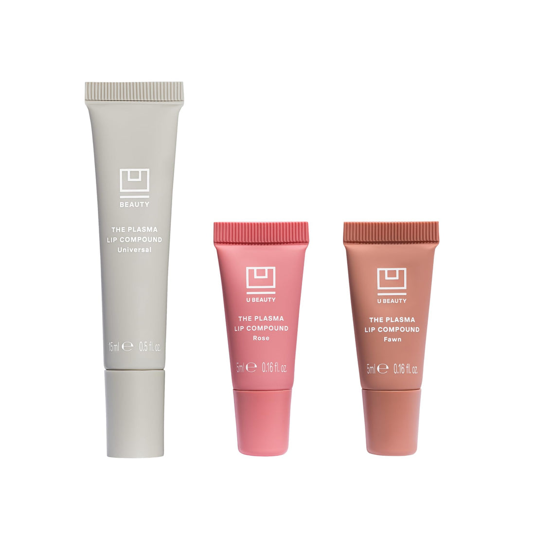 U Beauty The PLASMA Lip Compound - Anti-Wrinkle & Anti-Aging Treatment - Clear Plumping Lip Gloss with Hyaluronic Acid for Deep Hydration - Salicylic Acid, Vitamin E, & Peptides Contour Lips, 15 mL Halalzen