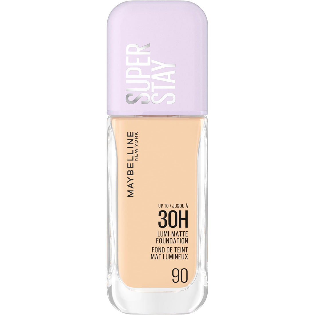 Maybelline New York Super Stay up to 30HR Lumi-Matte Foundation, Medium-Full Coverage, Vegan Formula*, Amino Acids, Niacinamide, Vitamin E, All Day Wear - Shade: 118 Halalzen
