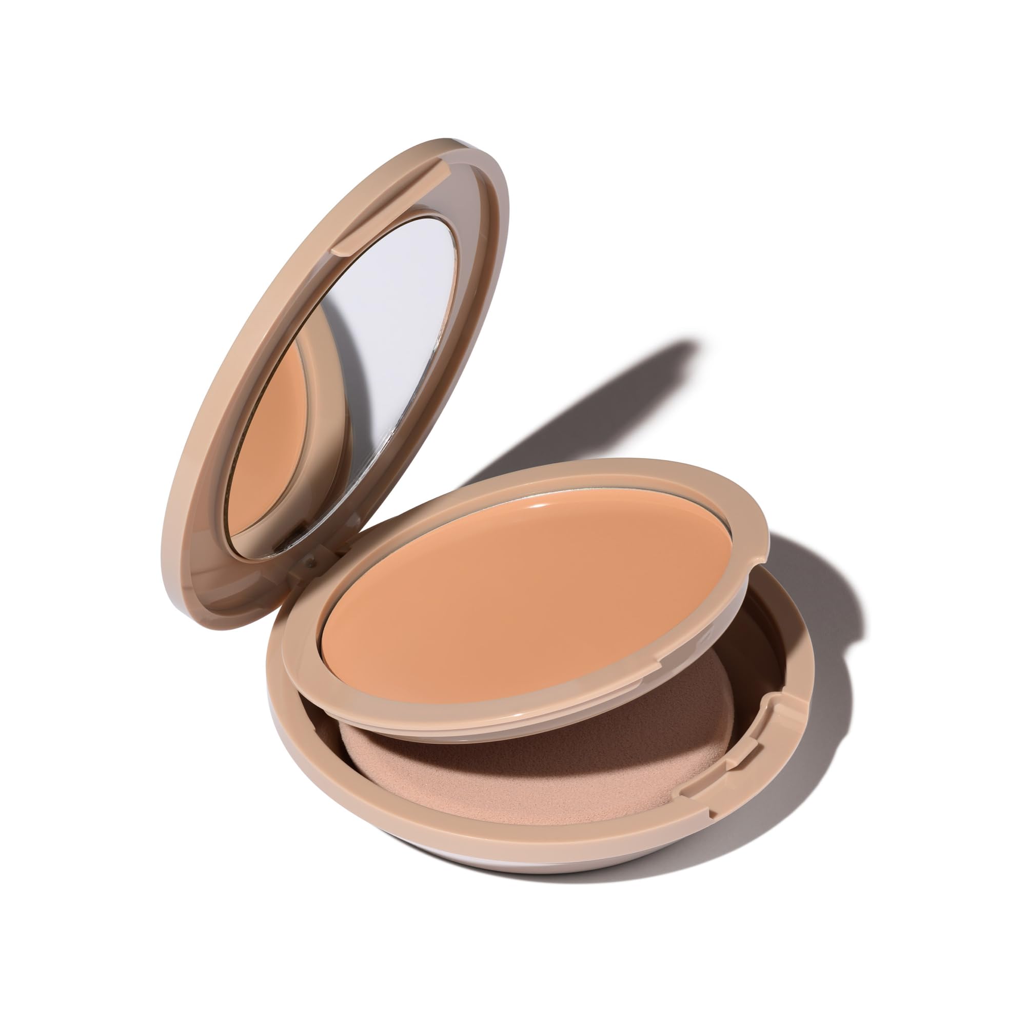 No Makeup Makeup Foundation, Weightless Cream-Balm Formula Conceals, Corrects and Camouflages with Skin-Tone Adaptive Flexshade Technology, Buildable, Long-Lasting, Cruelty-Free, Vegan, Golden Tan