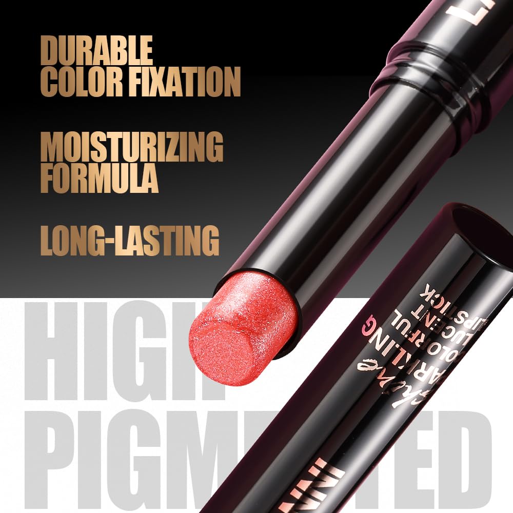 12Pcs Velvet Matte Lipstick Nude Matte Soft Dark Color Stick High Pigmented Long-Lasting Waterproof Lip Stick Lip Balm Beauty Cosmetics Gift for Women(01#-12#)