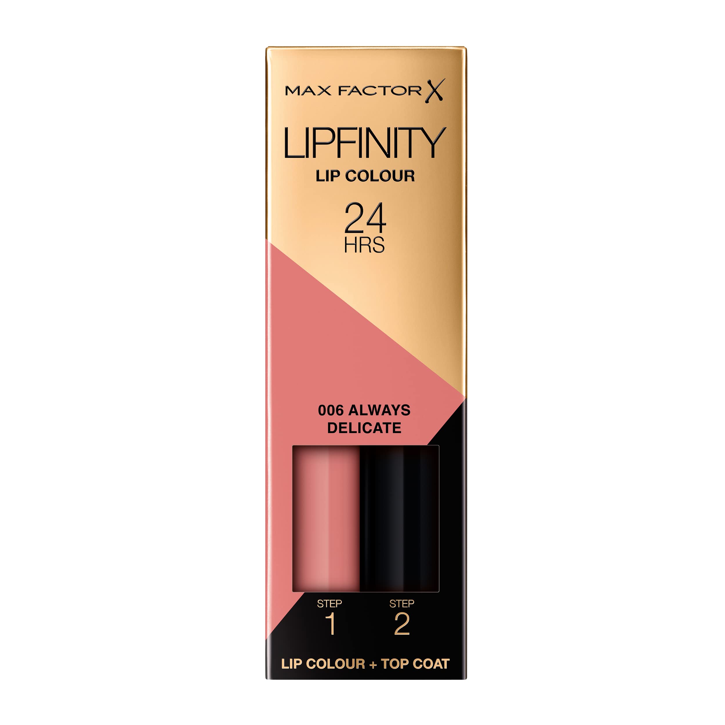 Max Factor Lipfinity Long-Lasting Two Step Lipstick - 016 Glowing Pink, 4.2g Halalzen
