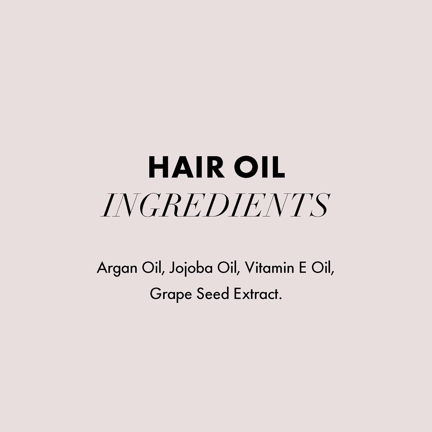 Hanz de Fuko Vegan Hair and Beard Oil – Supports Growth, Beard Health and Softer, Smoother Hair – Hydrating Formula with Argan & Jojoba Oil, Vitamin E and Grape Seed Extract –1.76 oz., Travel Size