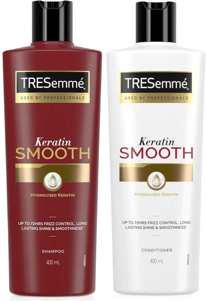 Tresemme Keratin Smooth Pro Collection Shampoo and Conditioner 2 x 400ml Halalzen
