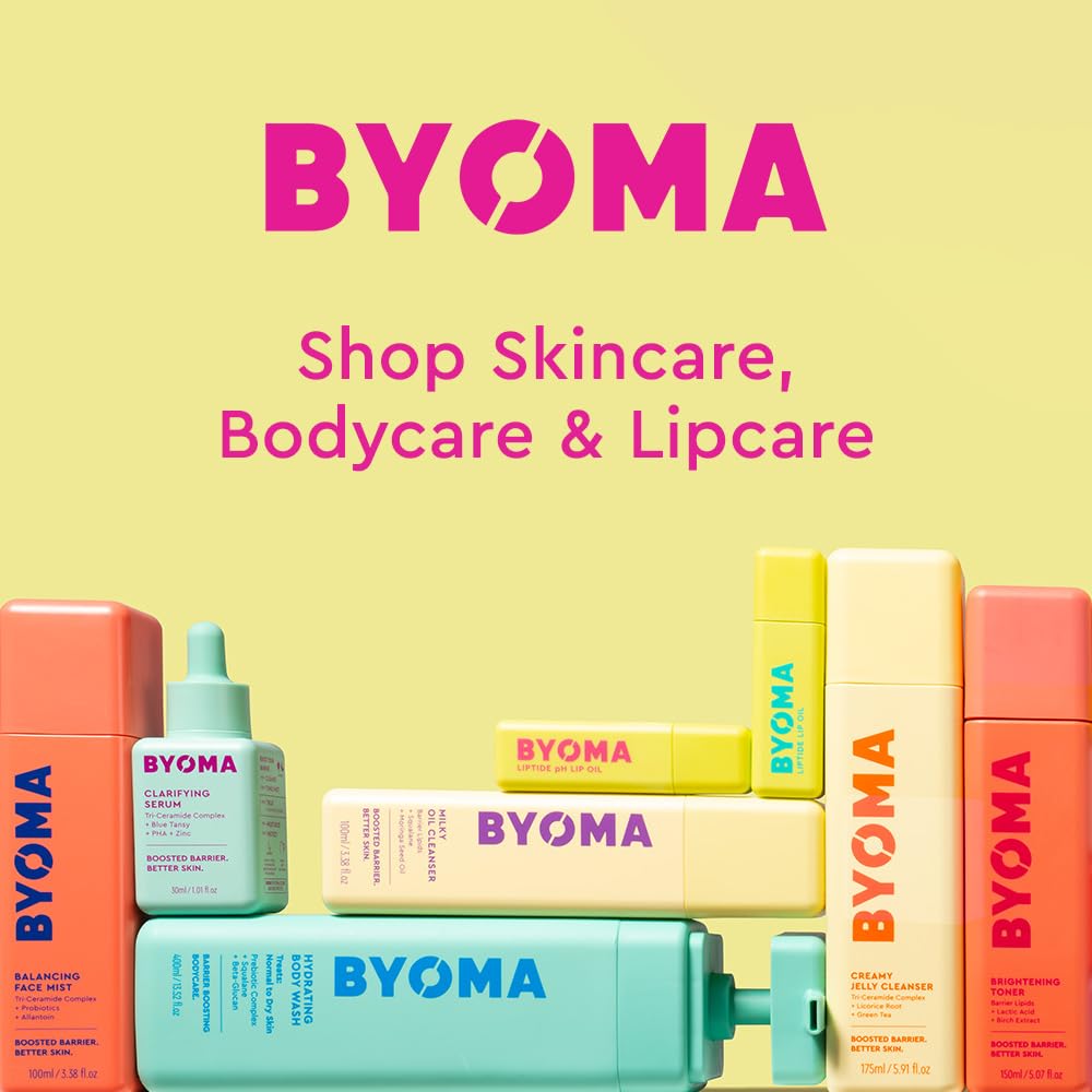 BYOMA Foaming Rice Deep Cleanser (175ml) Hydrating Gel to Foam Cleanser with Ceramides, Rice Extract & Marine Algae – Deep Cleansing, Non-Drying, Antioxidant-Rich, Vegan, Fragrance & Alcohol Free