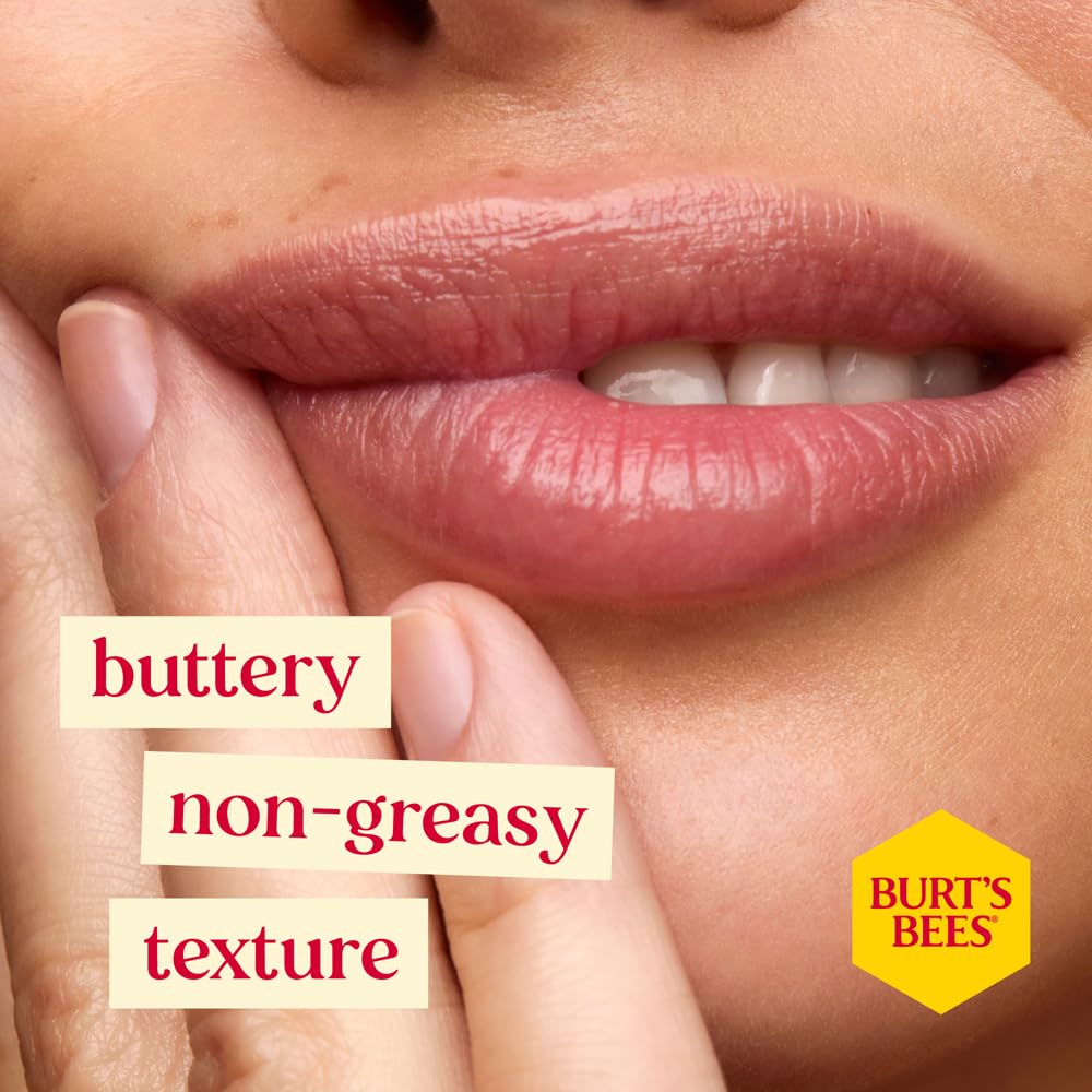 Burt’s Bees Lip Balm Gift Set, Cinnamon Apple Crisp, Vanilla Bean, Peppermint, Lip Balm Multipack, 100% Natural Origin, 3x4.25g Halalzen