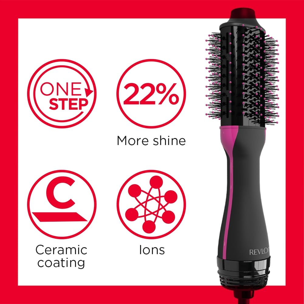 Revlon Hair Tools RVHA6017UK Tangle Free Hot Air Styler, Black Halalzen