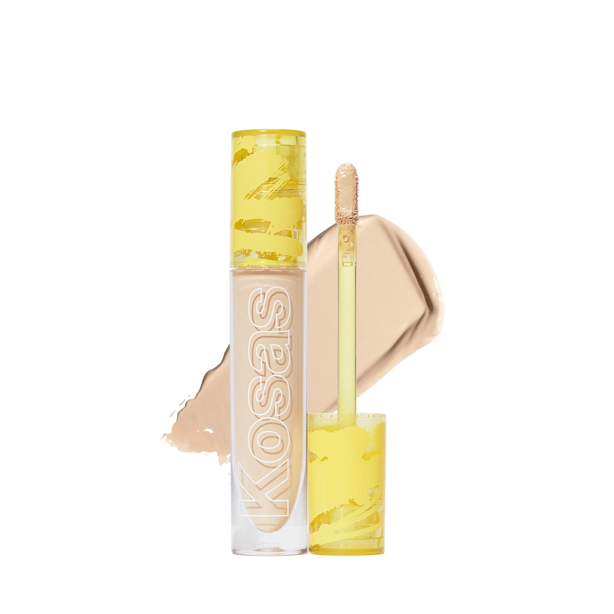 Kosas Revealer Concealer – Medium Coverage Hydrating Under Eye & Face Concealer with Hyaluronic Acid, Tone 03 W