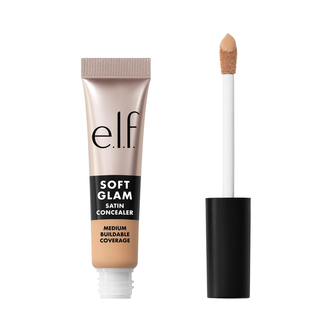 e.l.f. Soft Glam Satin Concealer, Medium Coverage for Blemishes & Under-Eye, Crease-Resistant, Long-Lasting, Vegan & Cruelty-Free, 13 Fair Neutral Halalzen